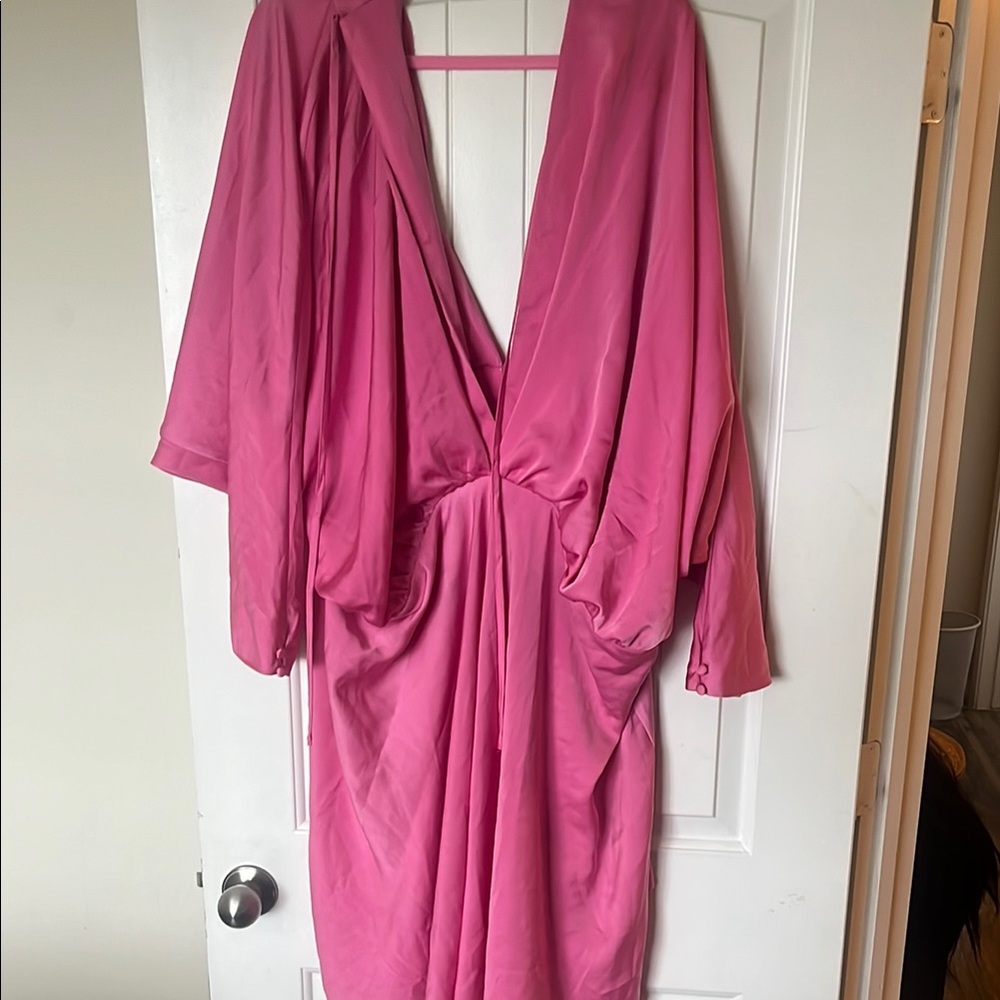 ASOS Vibrant Pink Mini Dress